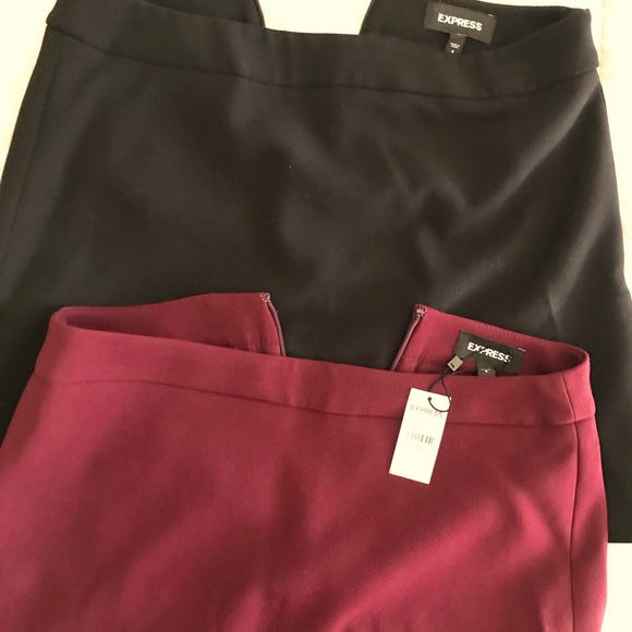 Bundle of Express High Waisted A line mini skirt - Picture 3 of 3